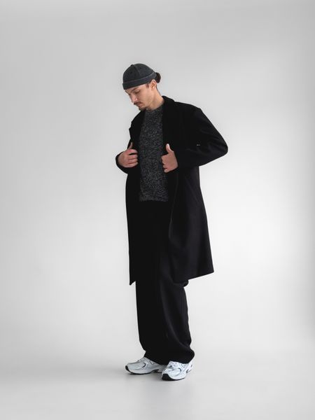ПАЛЬТО OVERSIZE ЧОРНЕ COA00102 фото