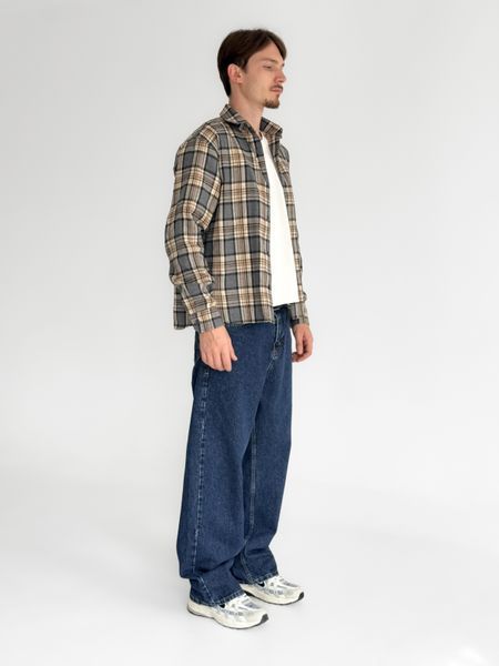 ДЖИНСИ BAGGY FIT СИНІ JE00209 фото